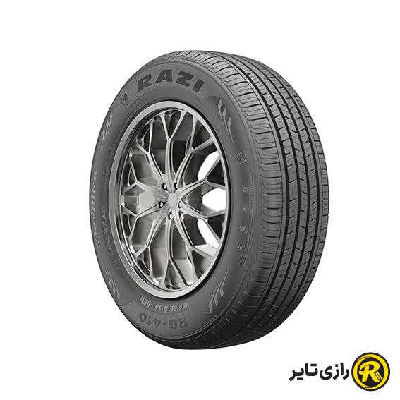 لاستیک برند رازی تایر مدل RG 410 سایز 185/65/15 سال تولید 202۶ ساخت ایران (جفت) درجه 1